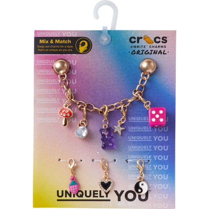 Custom Charm Chain 5 Pack Jibbitz™ charms | Crocs Exclusive