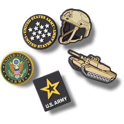 US Army 5 Pack 2 Jibbitz™ charms | Crocs Top Pick