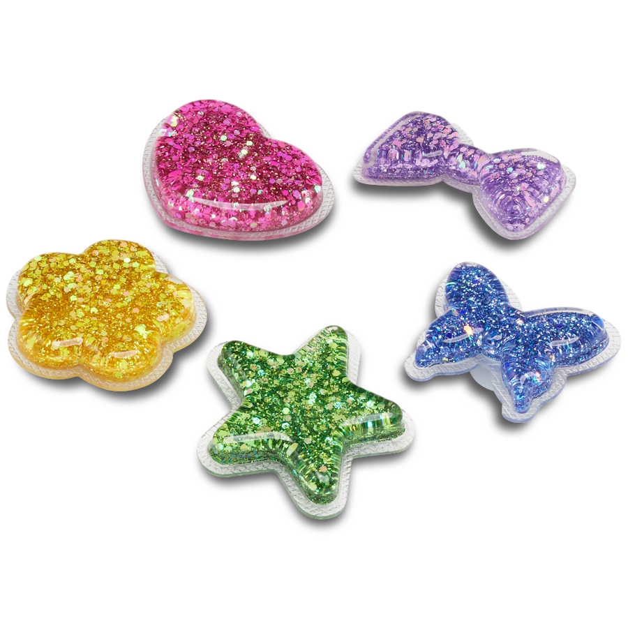UV Changing Squish 5 Pack Jibbitz™ charms | Crocs Best Seller