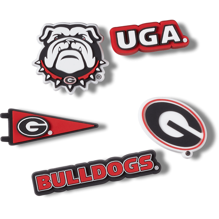 University of Georgia 5 Pack Jibbitz™ charms | Crocs Popular