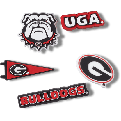 University of Georgia 5 Pack Jibbitz™ charms | Crocs Popular