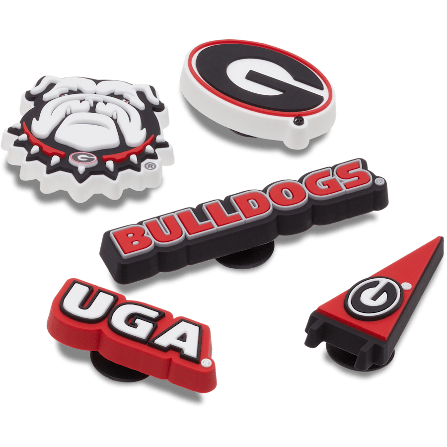 University of Georgia 5 Pack Jibbitz™ charms | Crocs Popular