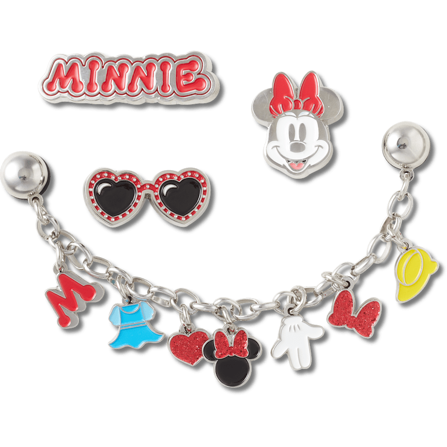 Minnie Mouse 5 Pack Jibbitz™ charms | Crocs Best Seller