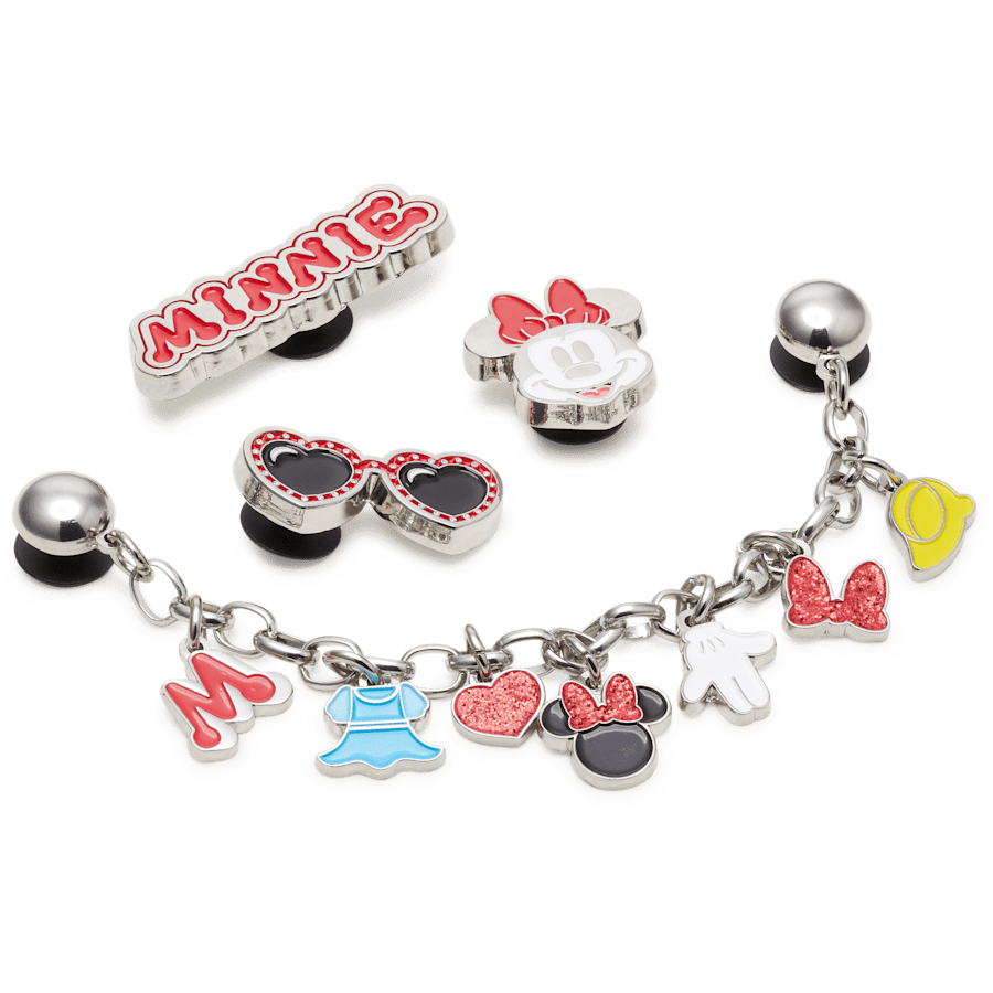 Minnie Mouse 5 Pack Jibbitz™ charms | Crocs Best Seller