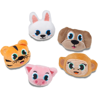 Fuzzy Animal 5 Pack Jibbitz™ charms | Crocs Signature