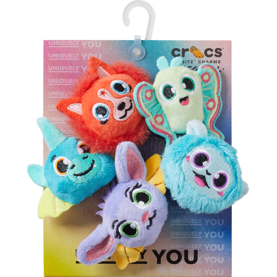 Fuzzy Fantasy Animals 5 Pack Jibbitz™ charms | Crocs Exclusive