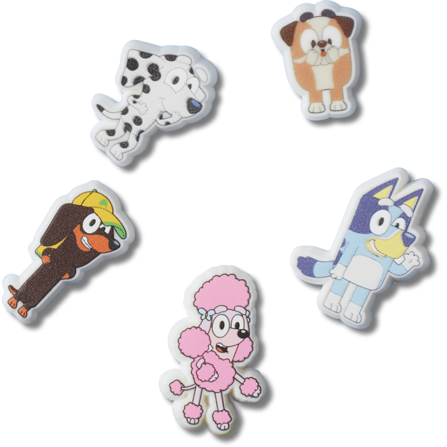 Bluey 5Pack Jibbitz™ charms | Crocs Top Pick