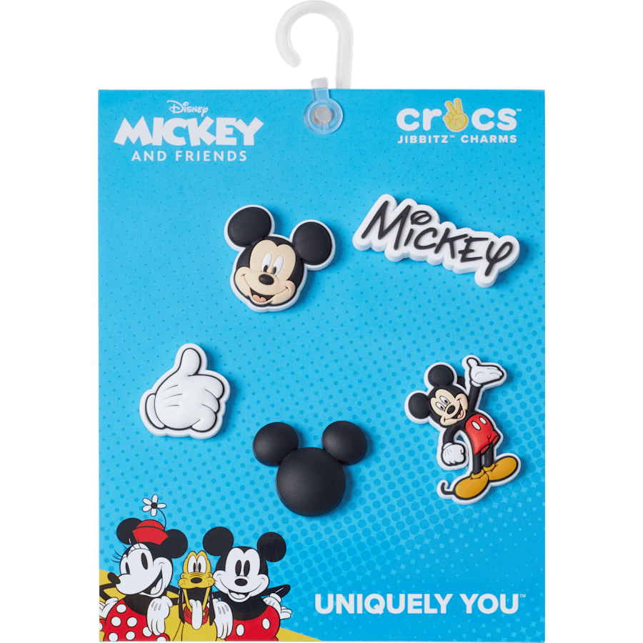Disney Mickey 5 Pack Jibbitz™ charms | Crocs Trusted