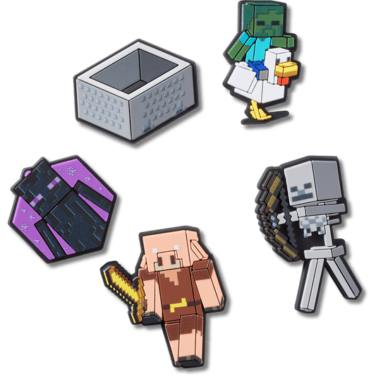 Minecraft 5 Pack Jibbitz™ charms | Crocs Best Seller