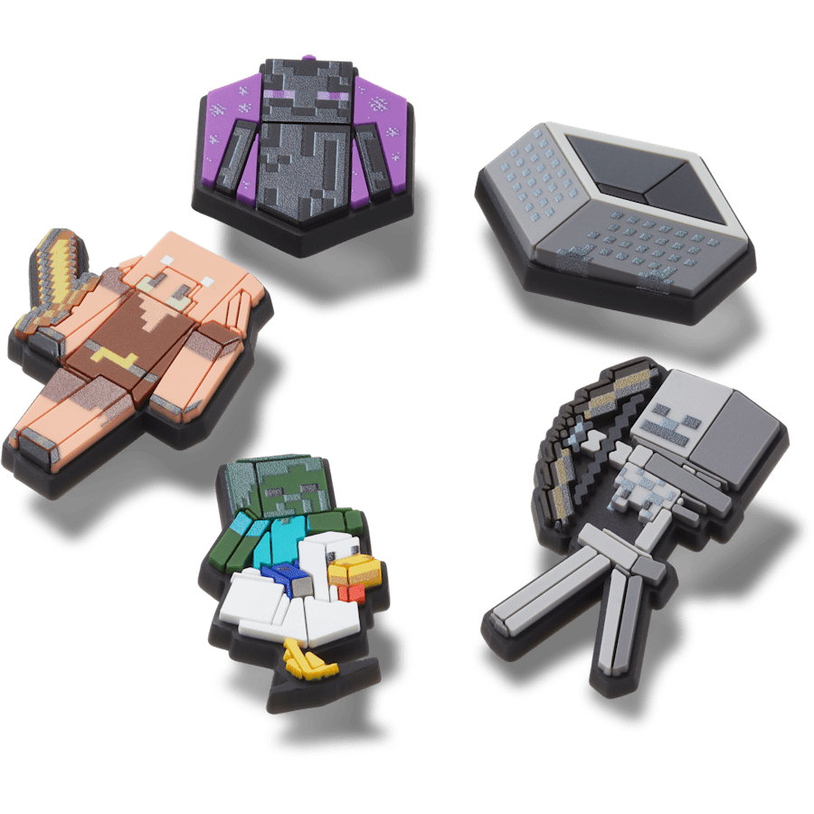 Minecraft 5 Pack Jibbitz™ charms | Crocs Best Seller