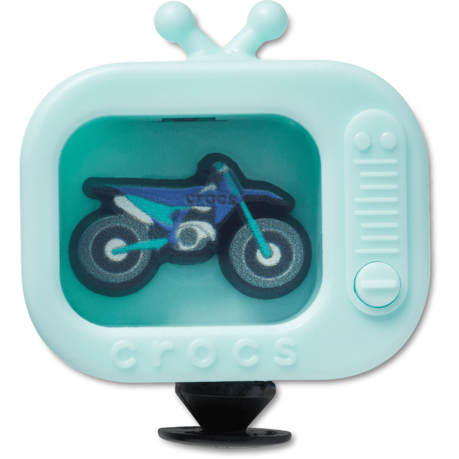 Motorcycle TV Flashlight Jibbitz™ charms | Crocs Signature