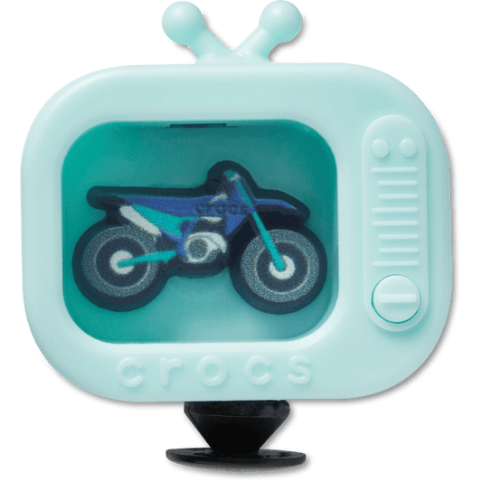 Motorcycle TV Flashlight Jibbitz™ charms | Crocs Signature