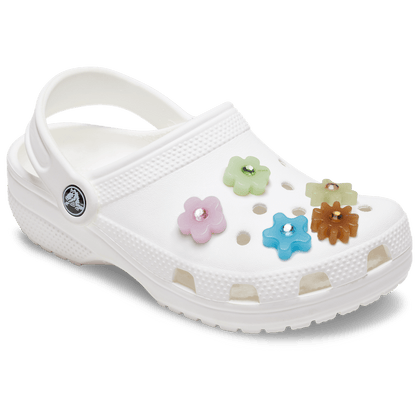 Enlighten Flower 5 Pack Jibbitz™ charms | Crocs Trusted