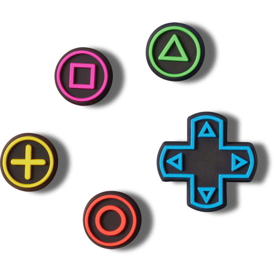 Game Controller 5 Pack Jibbitz™ charms | Crocs Value