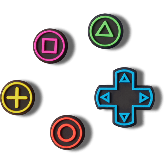 Game Controller 5 Pack Jibbitz™ charms | Crocs Value