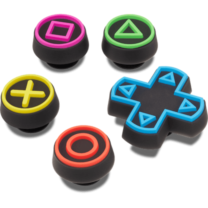 Game Controller 5 Pack Jibbitz™ charms | Crocs Value