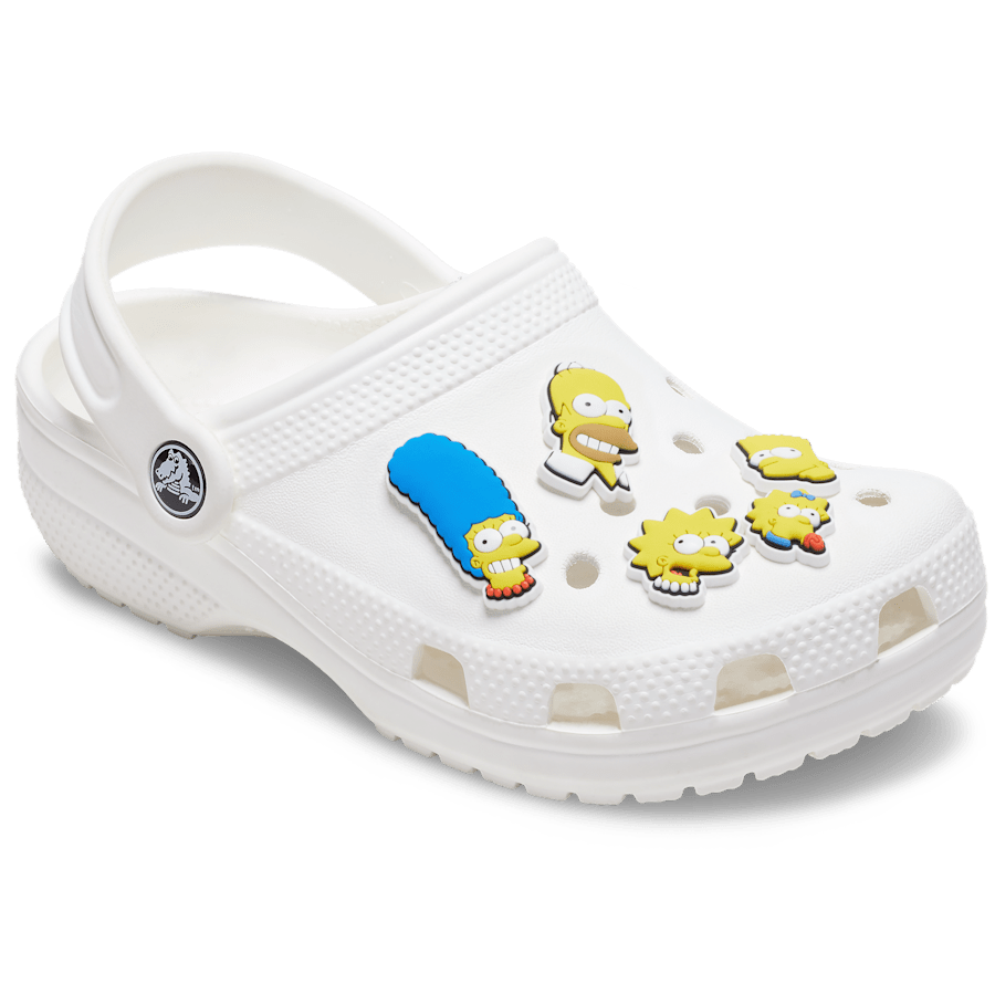 The Simpsons 5 Pack Jibbitz™ charms | Crocs Great Value