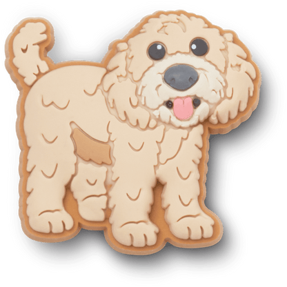 b'Golden Doodle Puppy Jibbitz Shoe Charm' | Crocs Deals