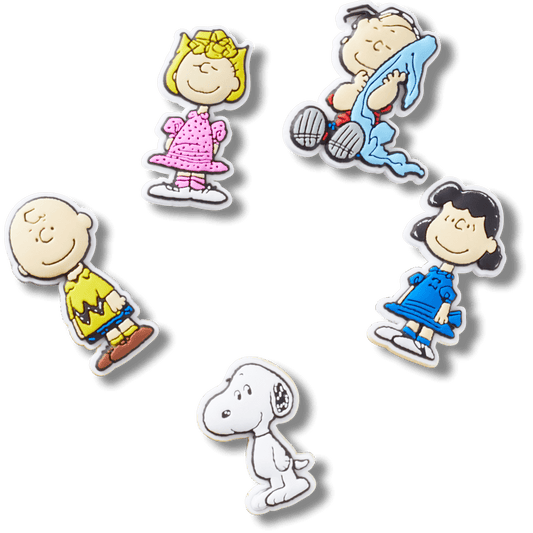 Peanuts II 5 Pack Jibbitz™ charms | Crocs Trusted
