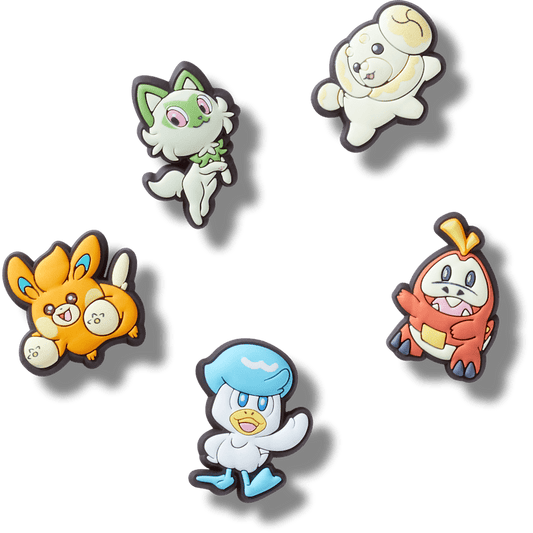 Pokemon Paldea 5 Pack Jibbitz™ charms | Crocs Popular