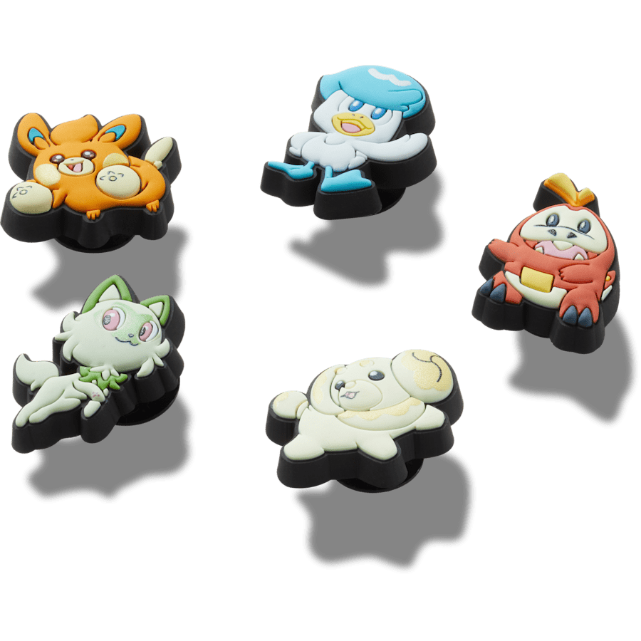 Pokemon Paldea 5 Pack Jibbitz™ charms | Crocs Popular