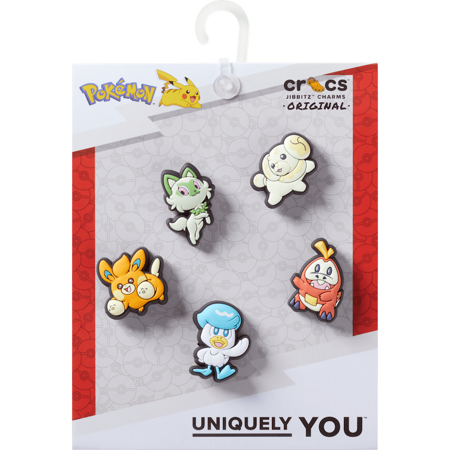 Pokemon Paldea 5 Pack Jibbitz™ charms | Crocs Popular