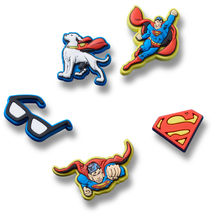 Superman 5 Pck Jibbitz™ charms | Crocs Value