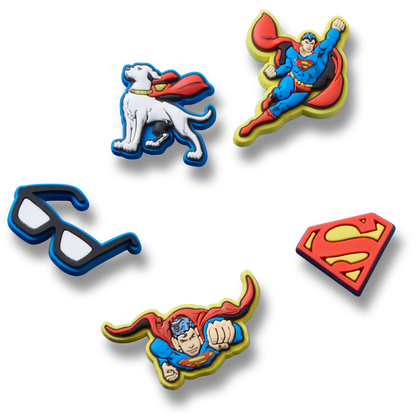 Superman 5 Pck Jibbitz™ charms | Crocs Value