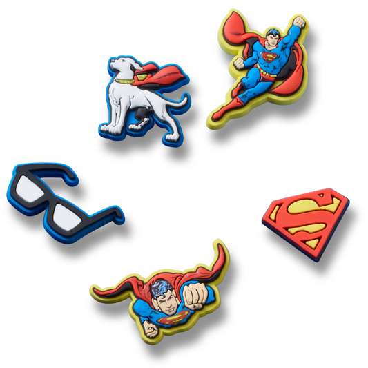Superman 5 Pck Jibbitz™ charms | Crocs Value