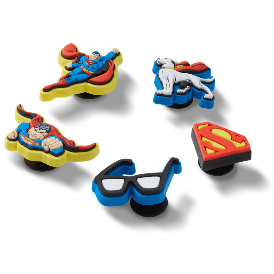Superman 5 Pck Jibbitz™ charms | Crocs Value