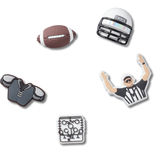 Football Team 5 Pack Jibbitz™ charms | Crocs Top Pick