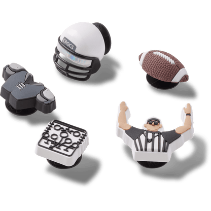 Football Team 5 Pack Jibbitz™ charms | Crocs Top Pick