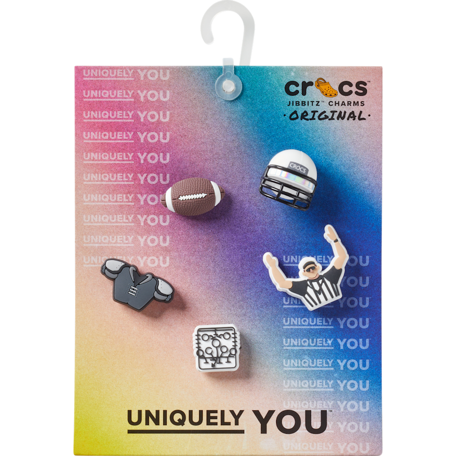 Football Team 5 Pack Jibbitz™ charms | Crocs Top Pick