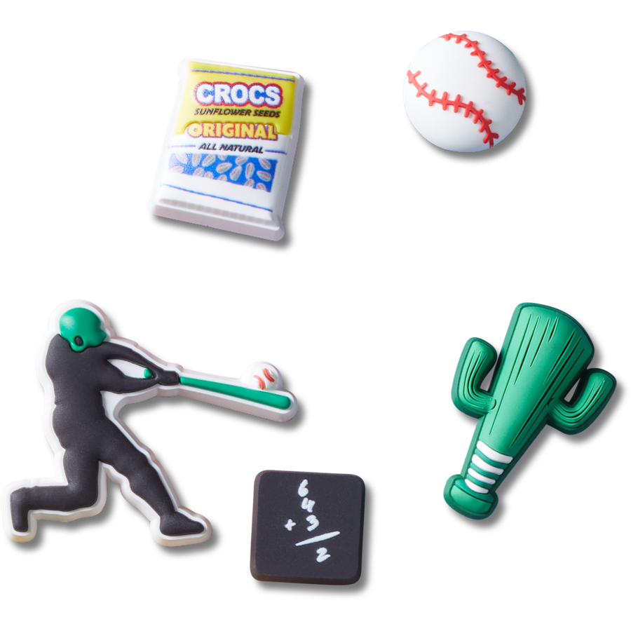 Baseball Team 5 Pack Jibbitz™ charms | Crocs Deals