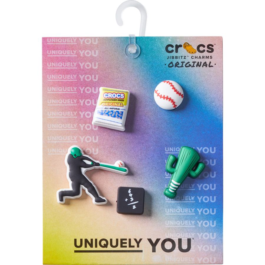 Baseball Team 5 Pack Jibbitz™ charms | Crocs Deals