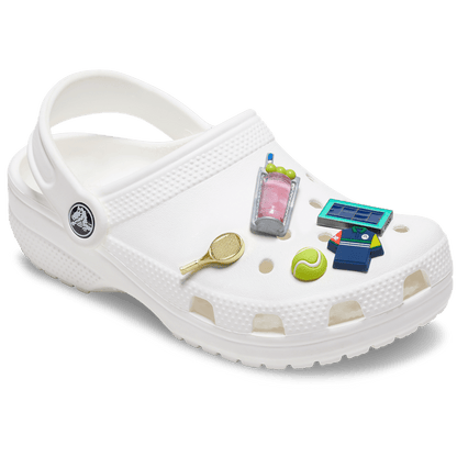 Day at The Tennis Court 5 Pack Jibbitz™ charms | Crocs Signature