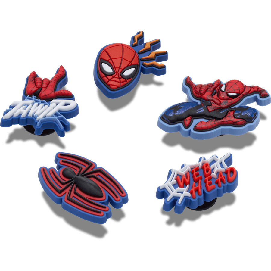 Spiderman 5 Pack Jibbitz™ charms | Crocs Essential