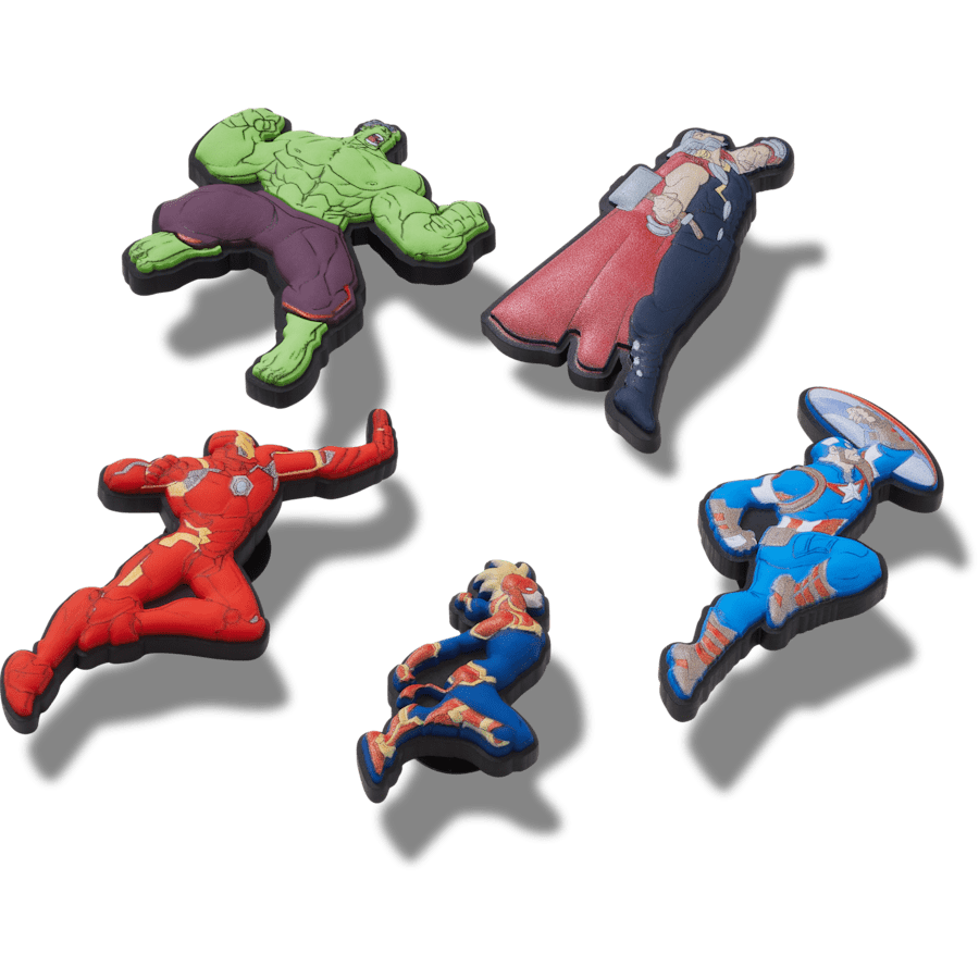 Avengers Heroes 5PCk Jibbitz™ charms | Crocs Trusted