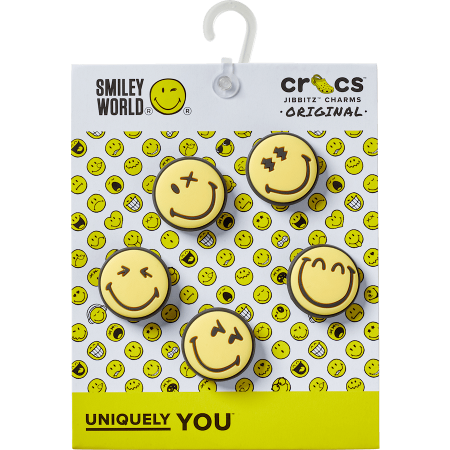 Smileyworld 5Pck Jibbitz™ charms | Crocs Featured