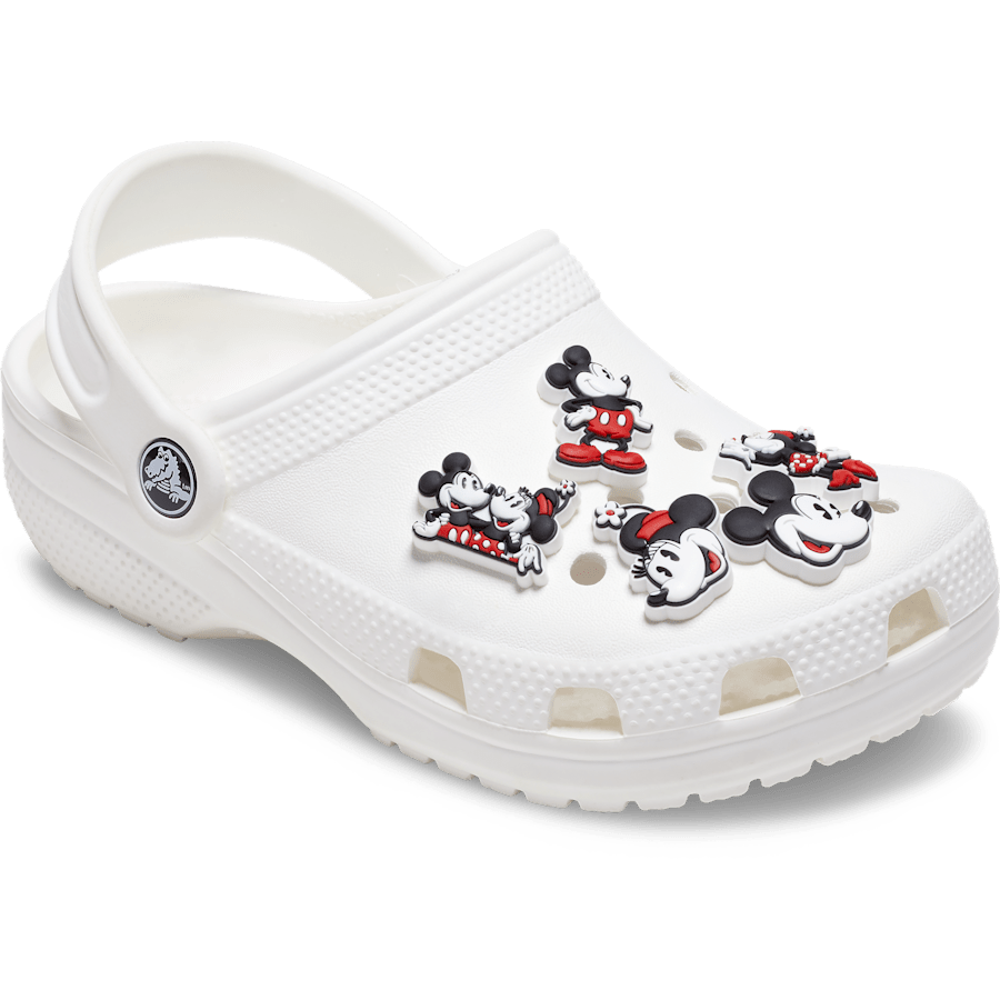 Mickey and Minnie PVC 5 Pack Jibbitz™ charms | Crocs Discount