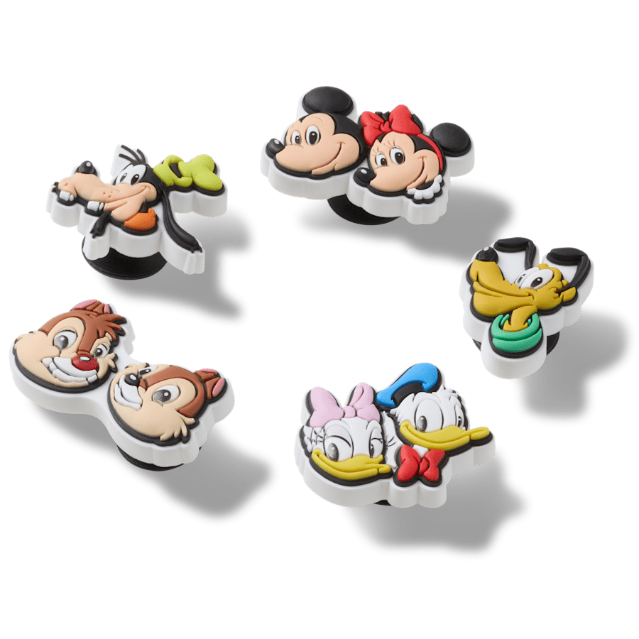 Mickey and Friends PVC 5 Pack Jibbitz™ charms | Crocs Recommended