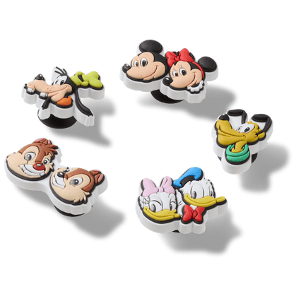 Mickey and Friends PVC 5 Pack Jibbitz™ charms | Crocs Recommended