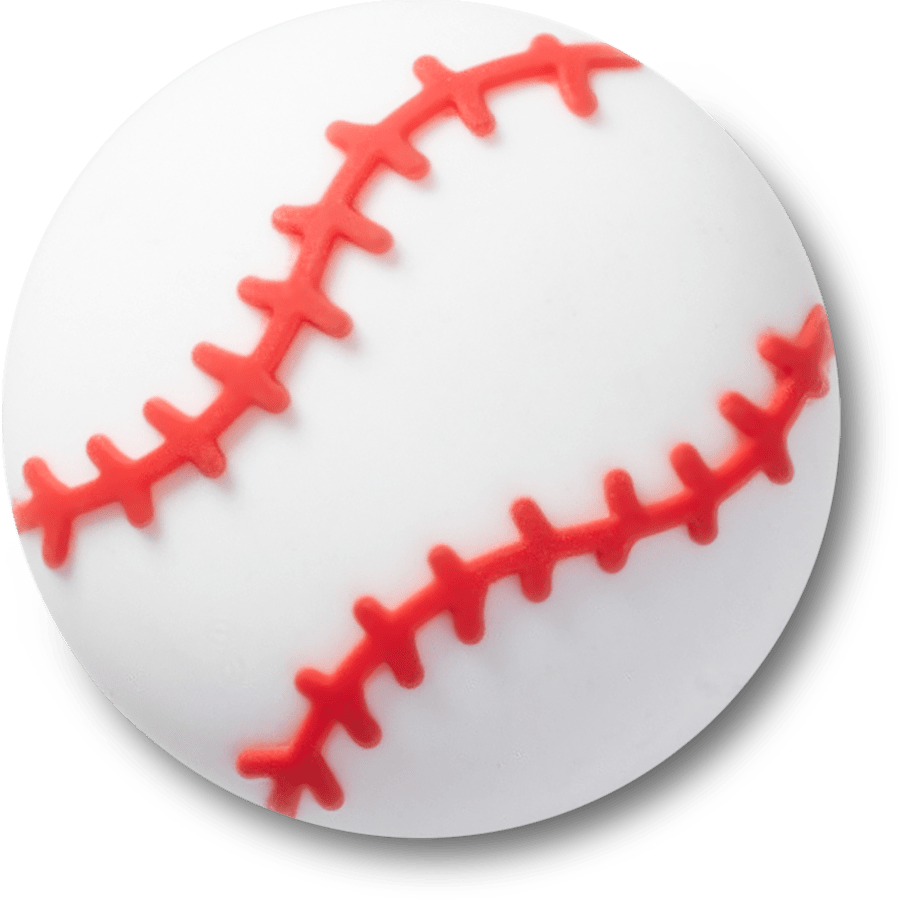 Textured Baseball Jibbitz™ charms | Crocs Trending
