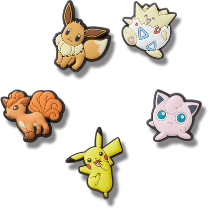 Pokemon Character 5 Pck Jibbitz™ charms | Crocs Premium