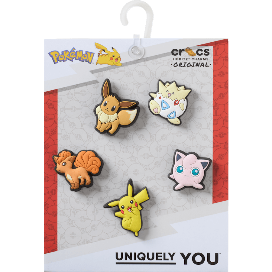 Pokemon Character 5 Pck Jibbitz™ charms | Crocs Premium