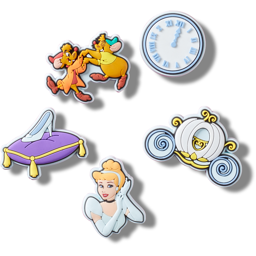 Cinderella 5 Pack Jibbitz™ charms | Crocs Featured