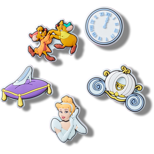 Cinderella 5 Pack Jibbitz™ charms | Crocs Featured