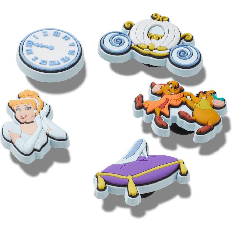 Cinderella 5 Pack Jibbitz™ charms | Crocs Featured