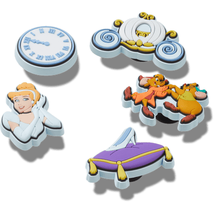 Cinderella 5 Pack Jibbitz™ charms | Crocs Featured