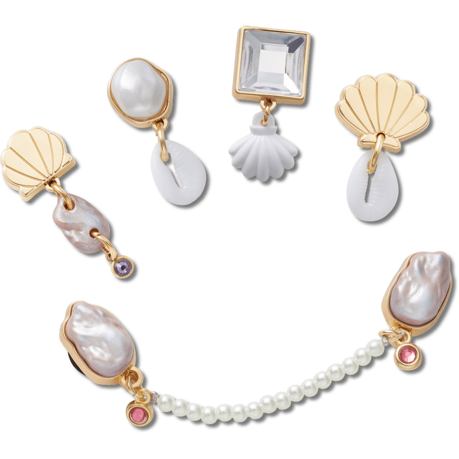 Elevated Pearl 5 Pack Jibbitz™ charms | Crocs Signature